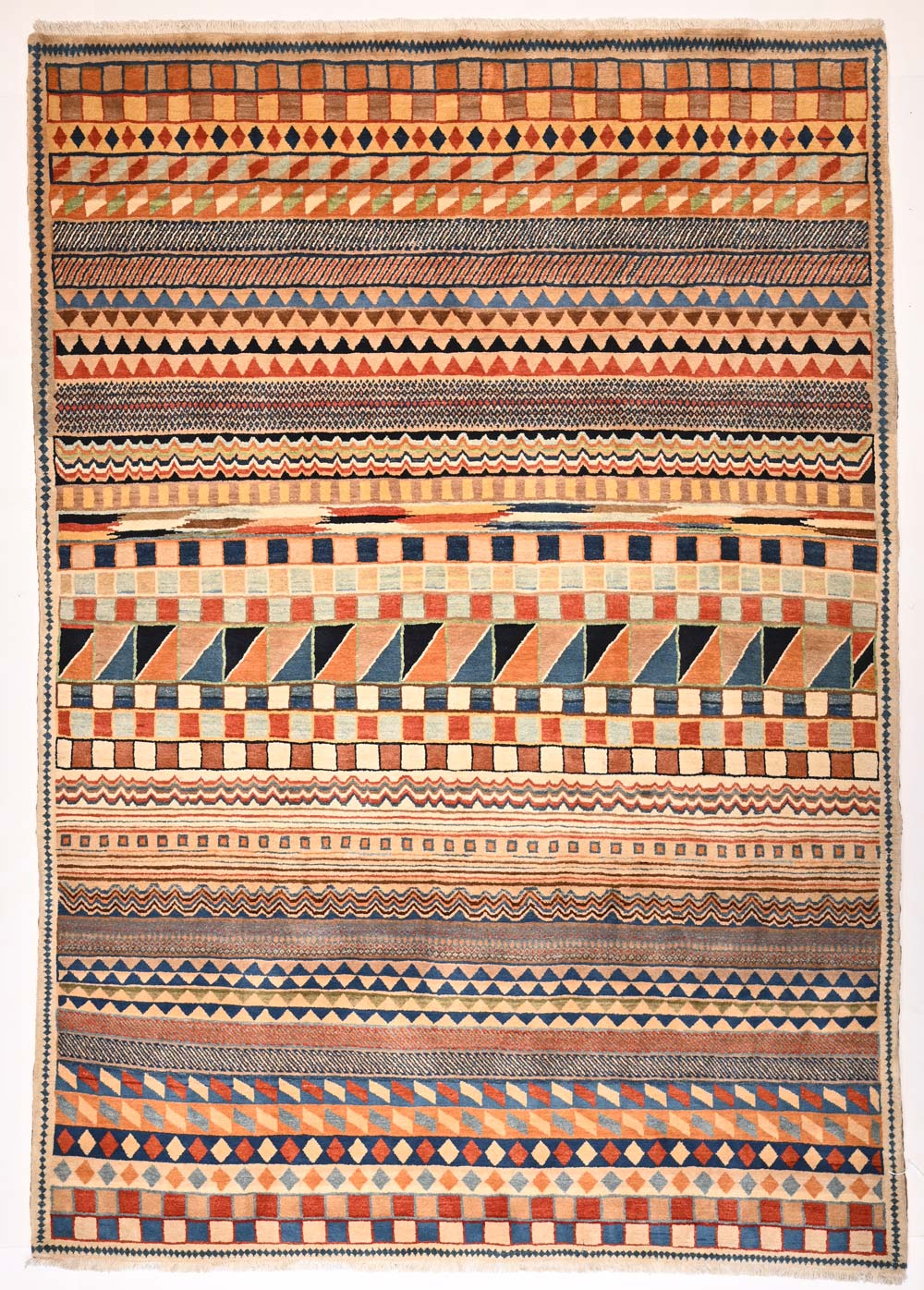 A modern Handmade carpet No. 150436-282x197cm
