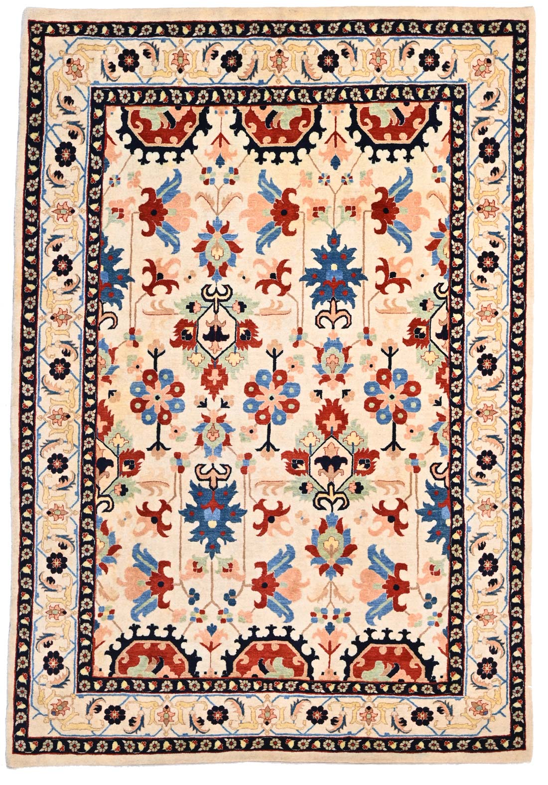 A contemporary Varamin design rug, No. 150831-243x165cm