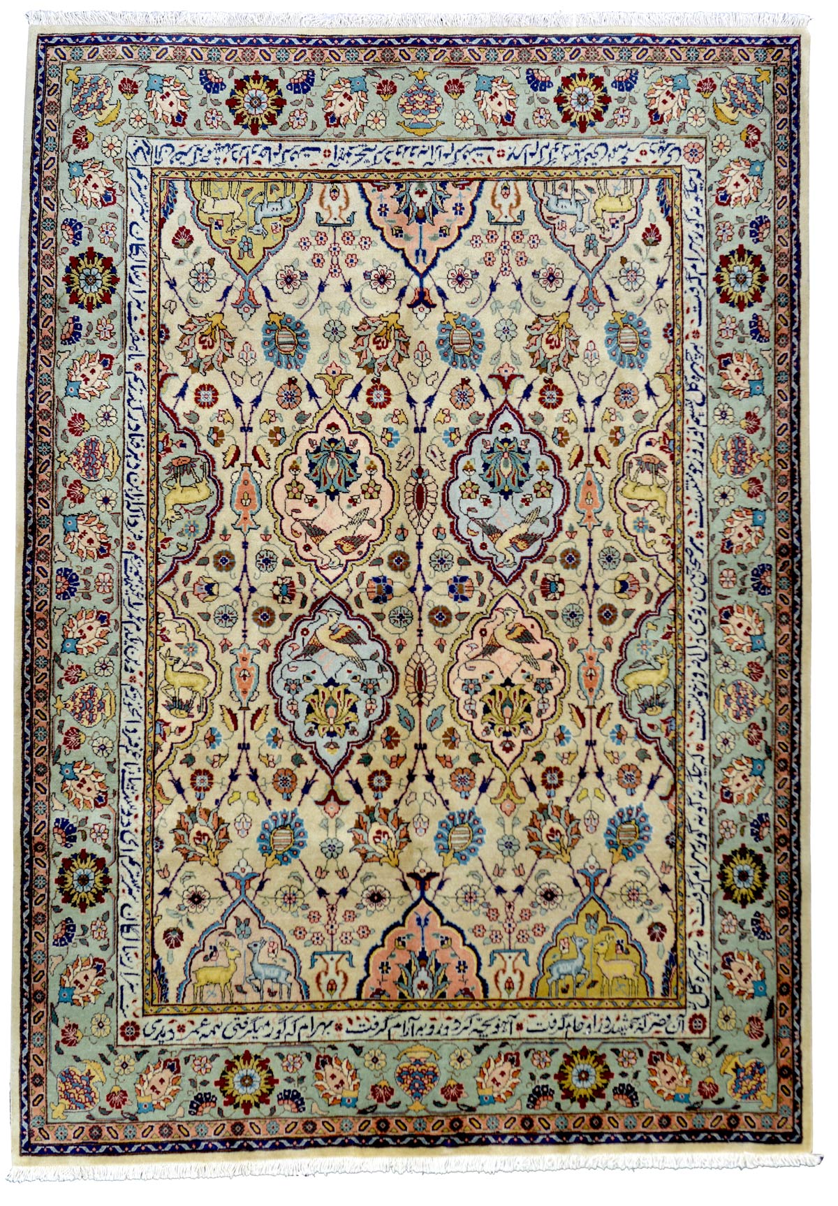 A Tabriz in a beautiful Persian design. No. 169483-280X194cm