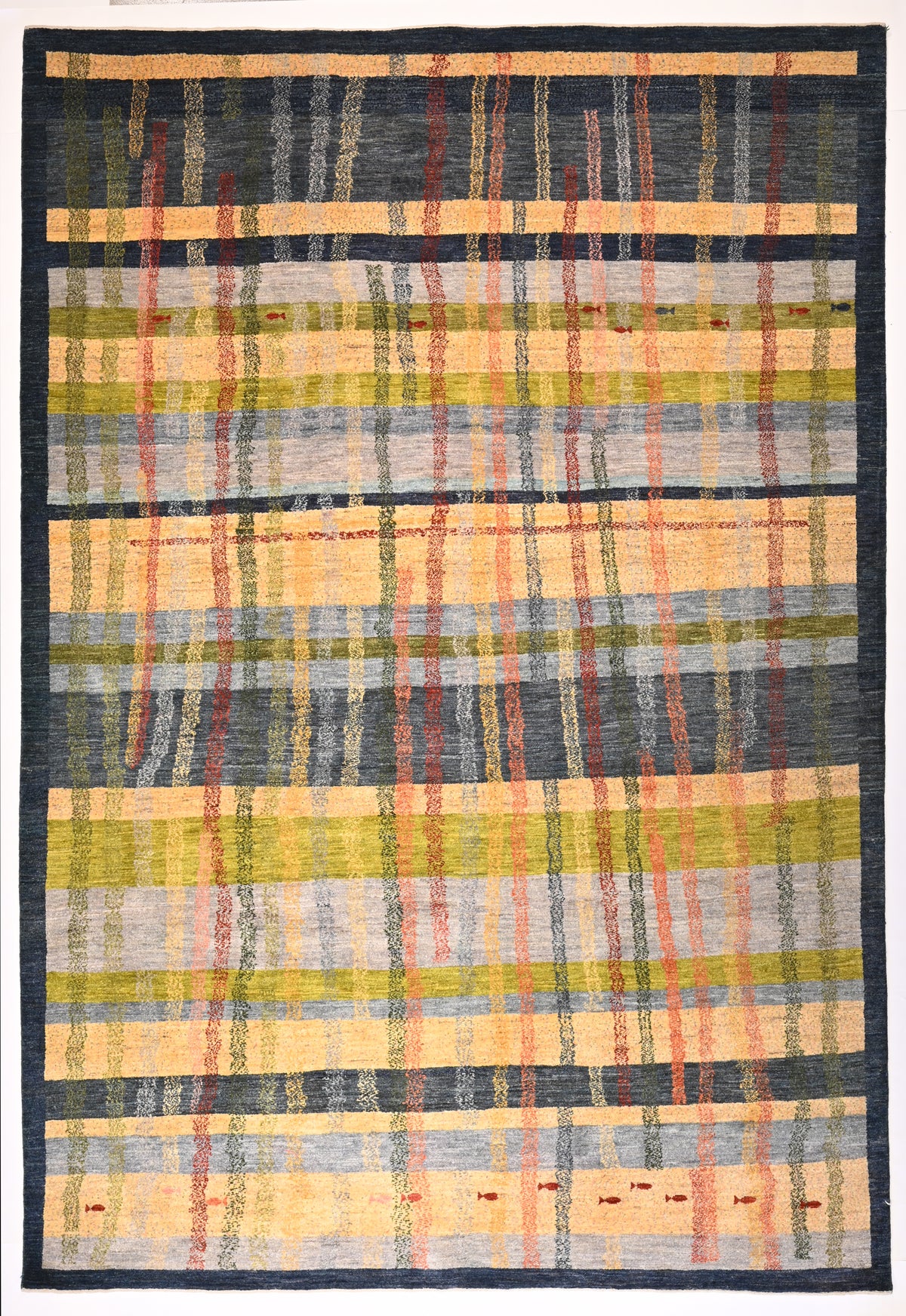 A Gabbeh Qashghai rug. No. 171041-300x205cm