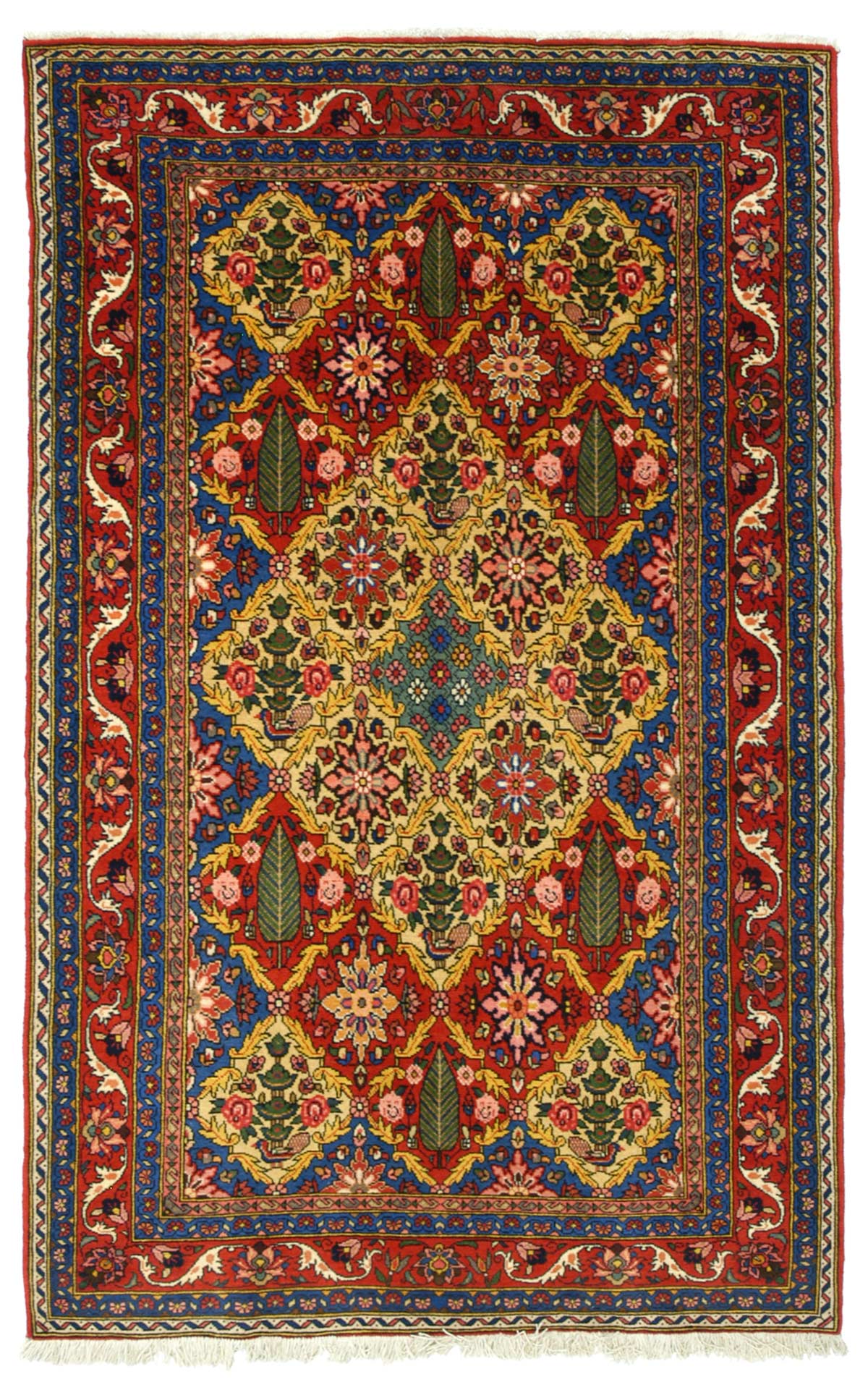 A Bakhtiar village rug Number 19412 209x130cm