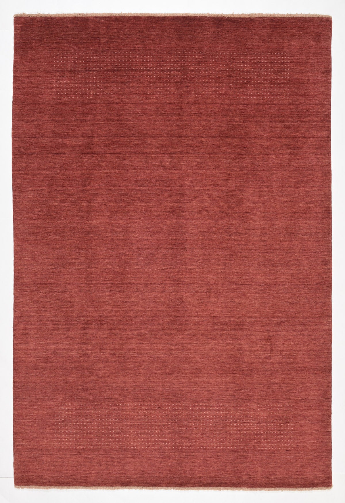 Handwoven Minimalist Rug from India, no. 300187-296x200cm