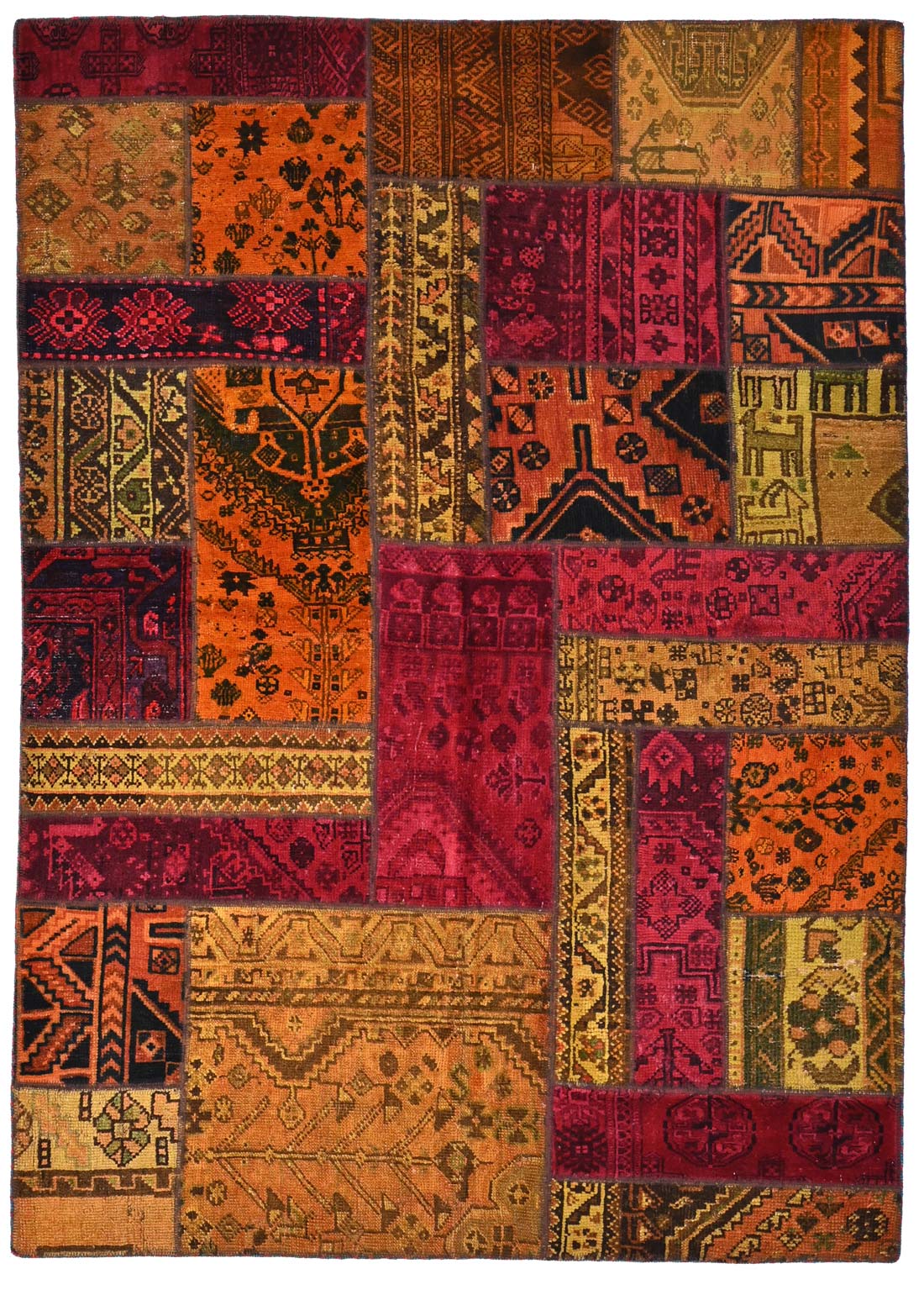 Persian Collage (patchwork rug) No. 513344 203x145cm