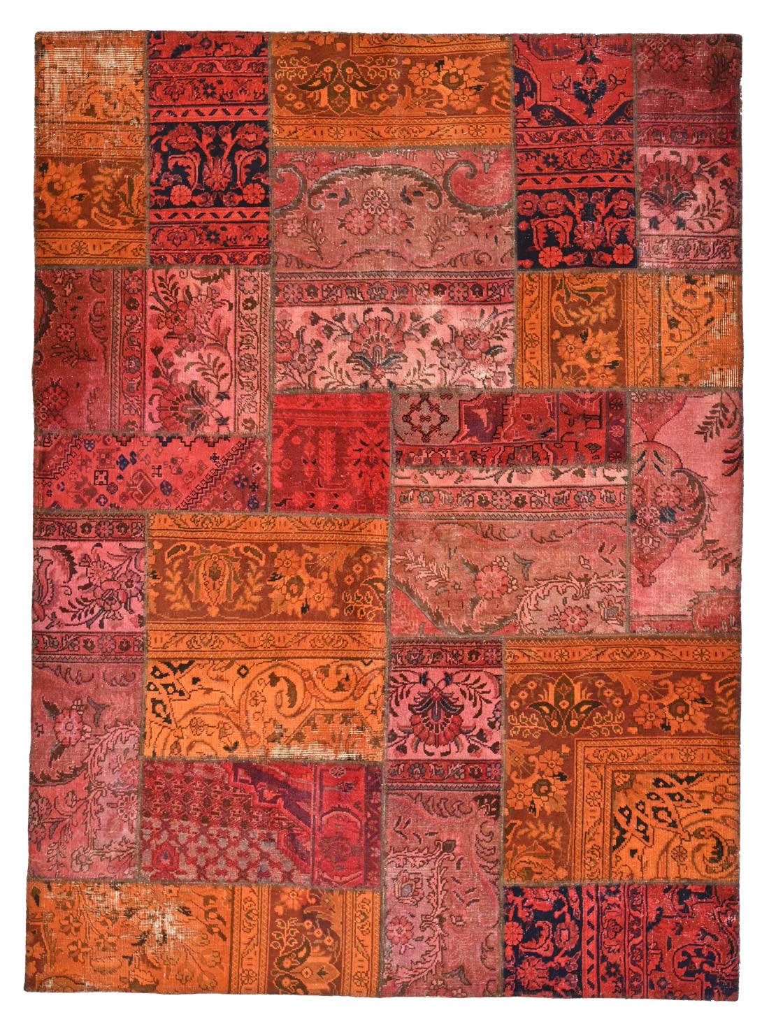 A Persian collage (patchwork rug) No. 514186 237x174cm