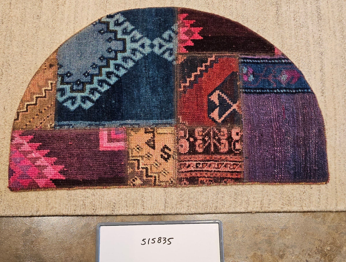 Persian half moon collage door mats (80x50cm/approx)