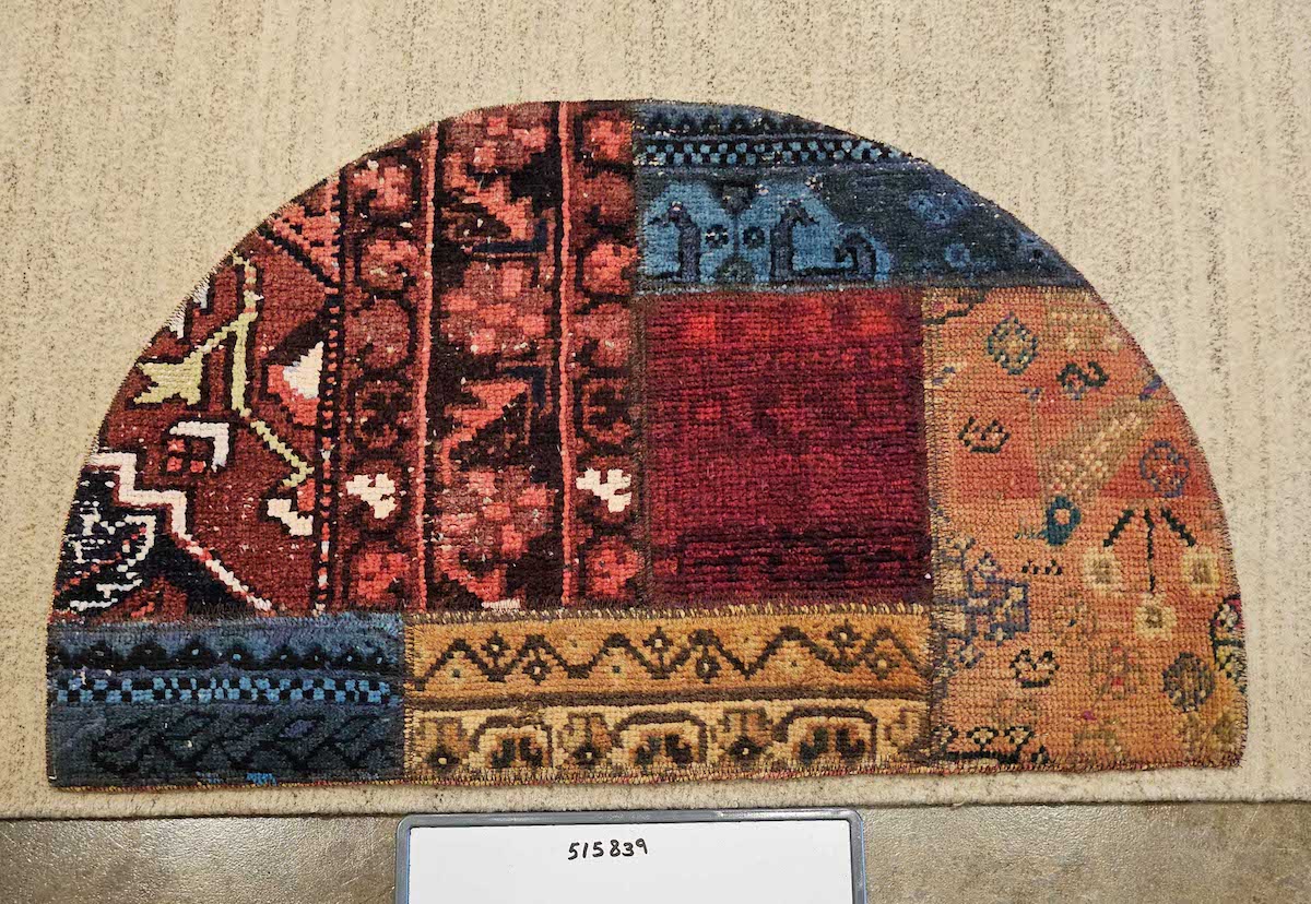 Persian half moon collage door mats (80x50cm/approx)