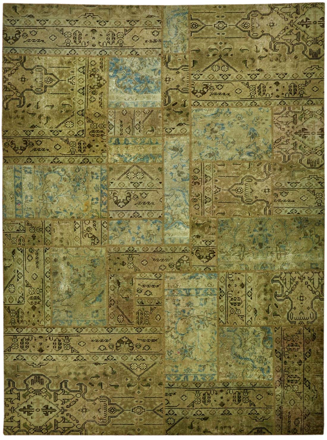 A Persian collage (patchwork rug) No. 517604-235x174cm