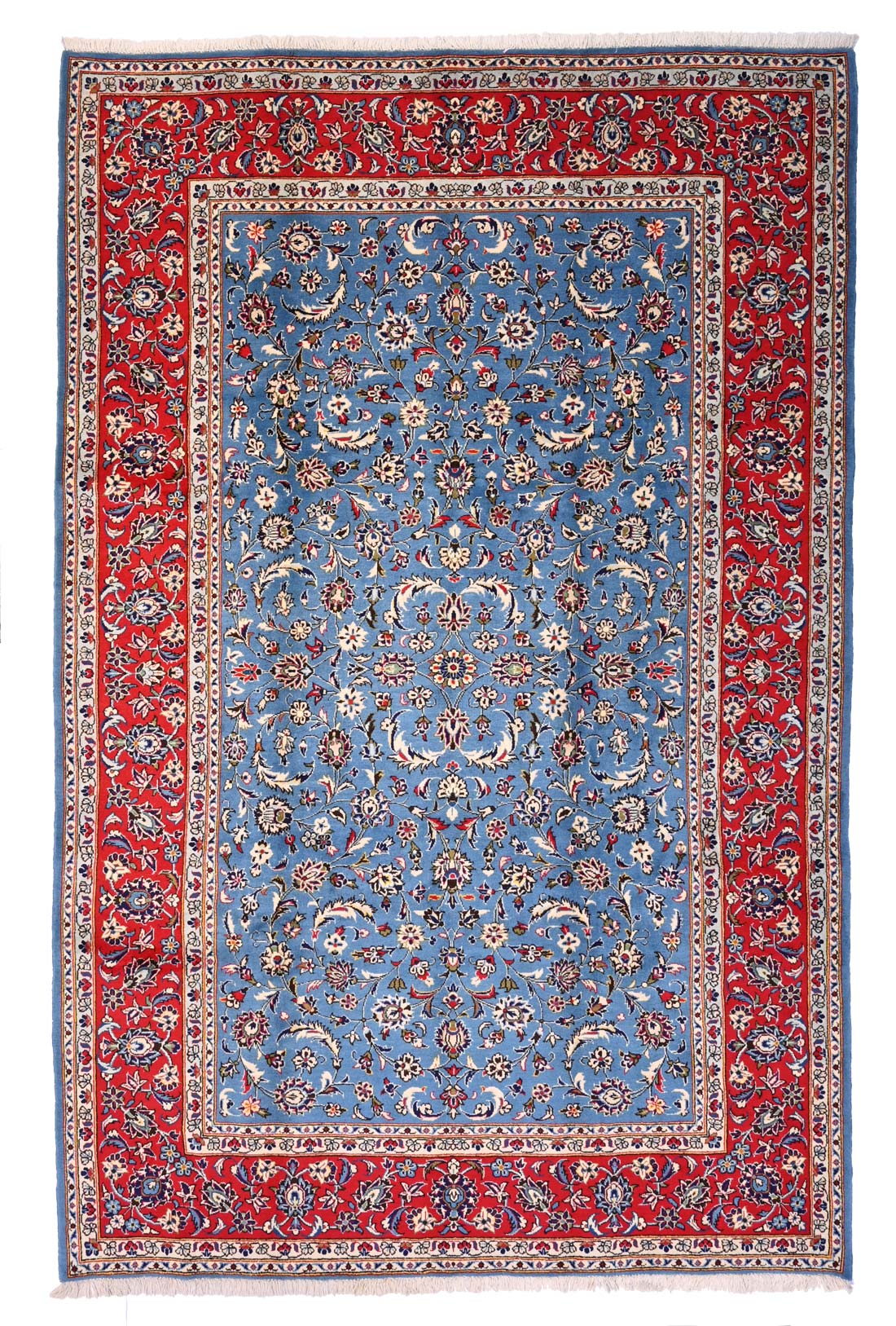 A kashan carpet, No. 58507-196x300