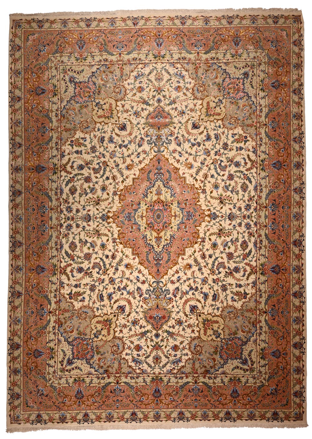 A superfine Persian design rug No.59423-404x295