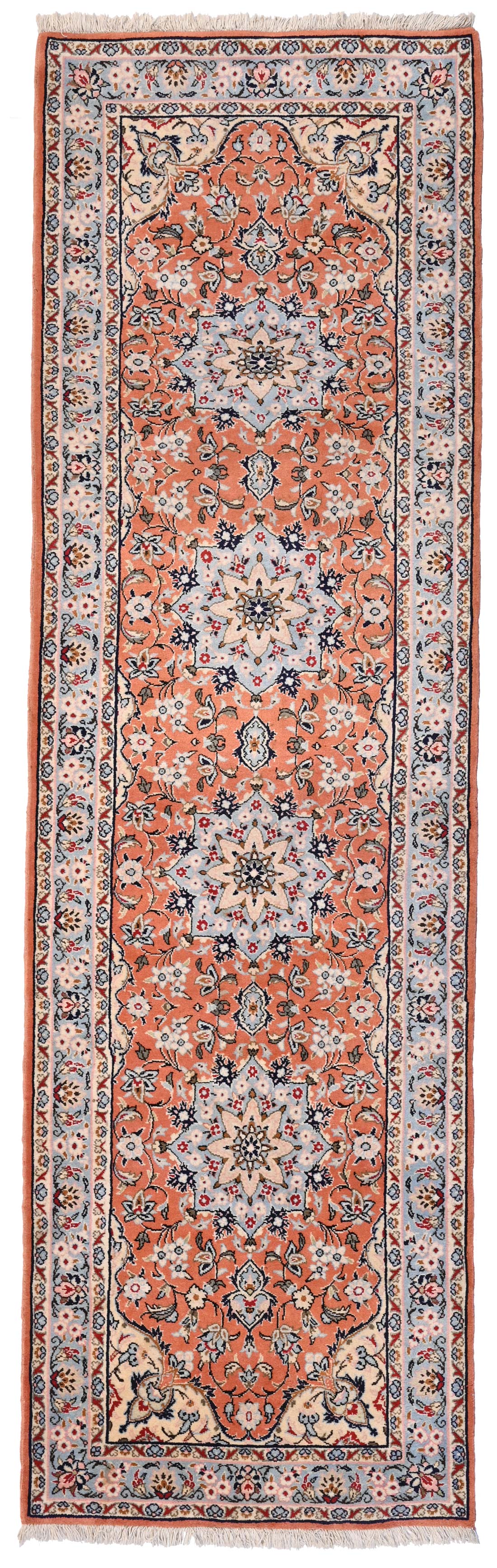 A Kashan classic Persian rug, No.60236 | 300 × 90 cm