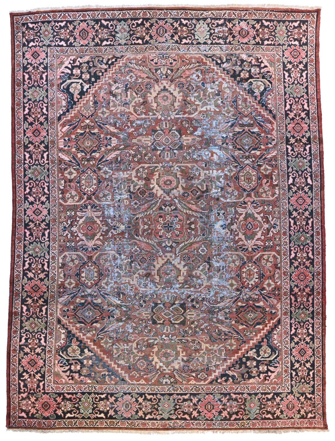 A vintage Sultanabad Persian Carpet No. 800185 308x221cm