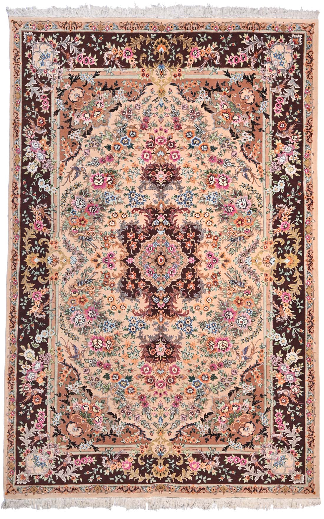 Fine unusual Tabriz classic carpet, No. 8250-272x174cm