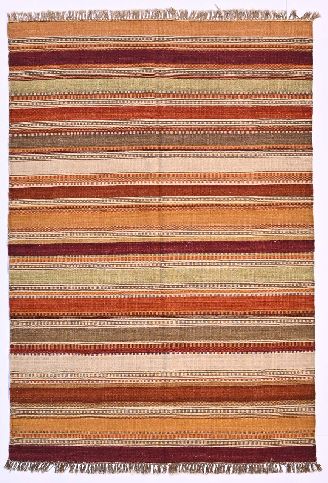 Contemporary Wool Kilim, No. 850118-126x182cm