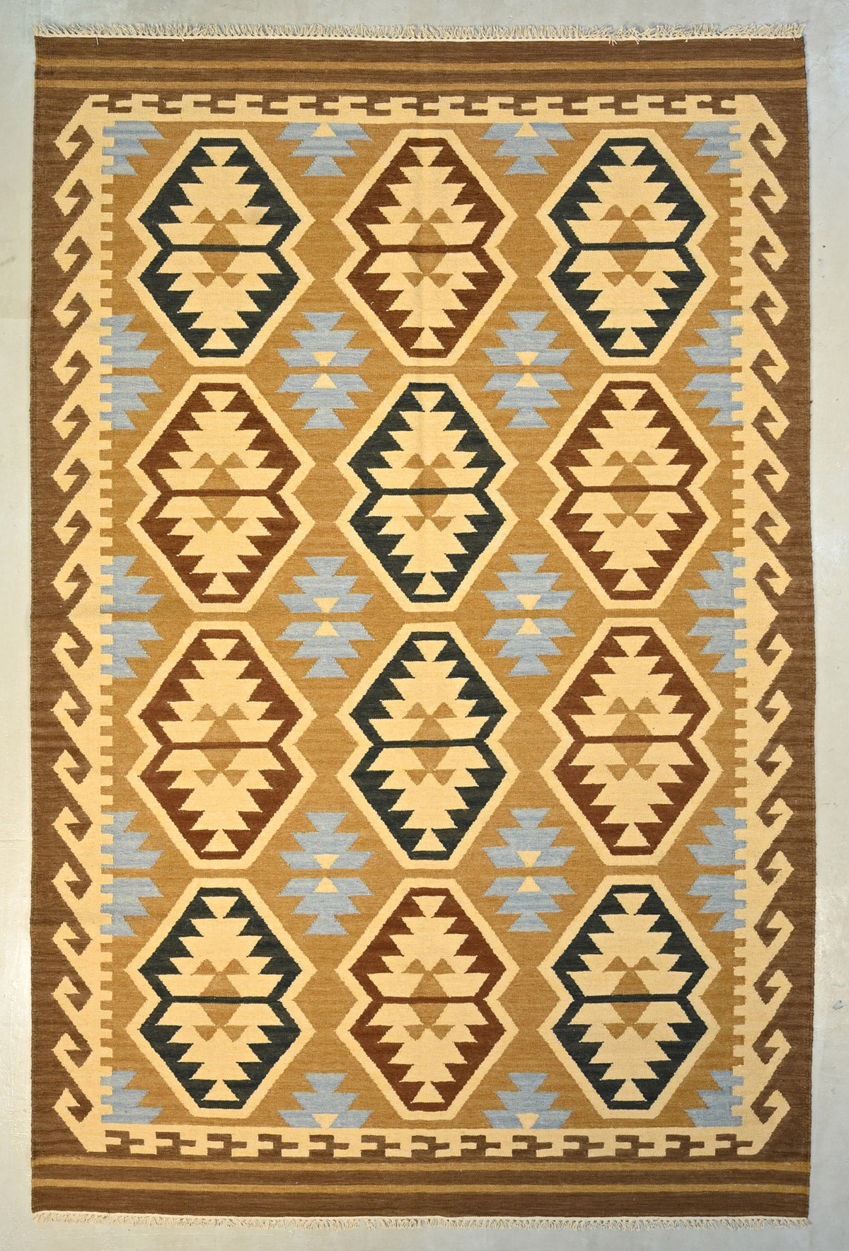 A Mirzapur kilim, No. 850162-301x198cm