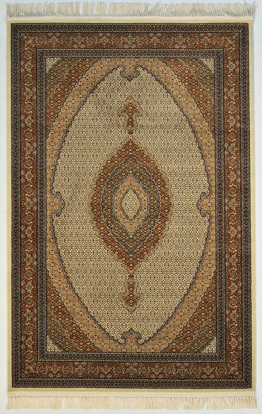 Light fish, a classic Persian rug.