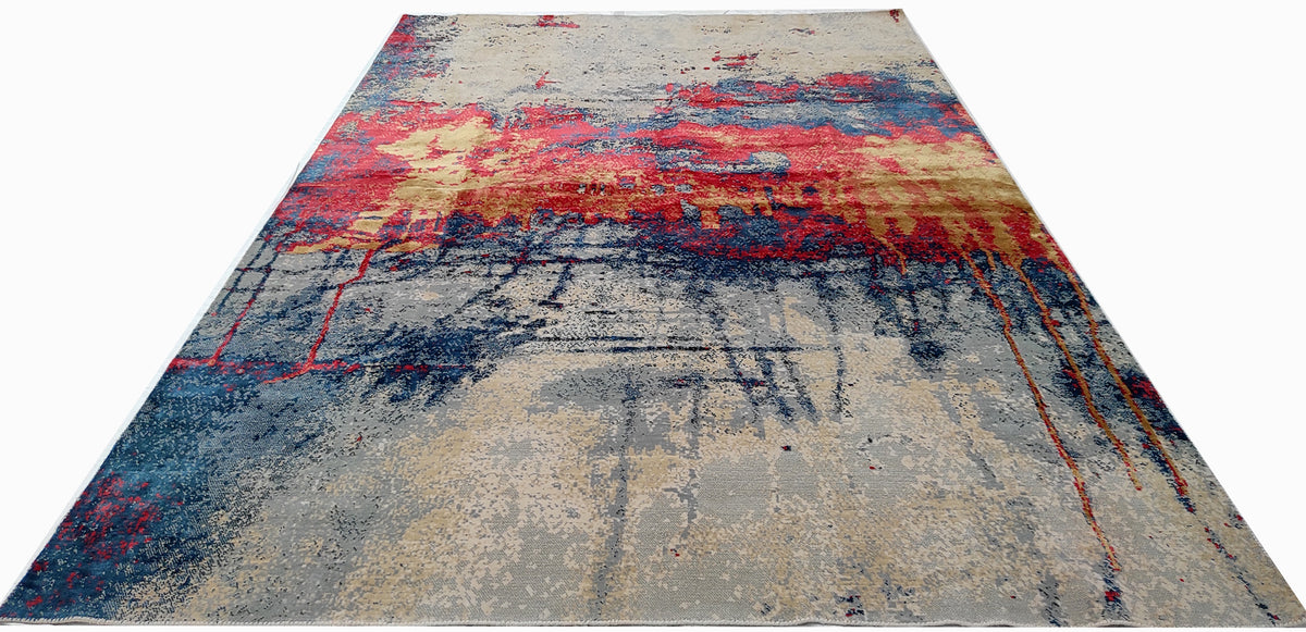 Golden path, A modern Indian carpet. (Alp 2405ex 241-101)