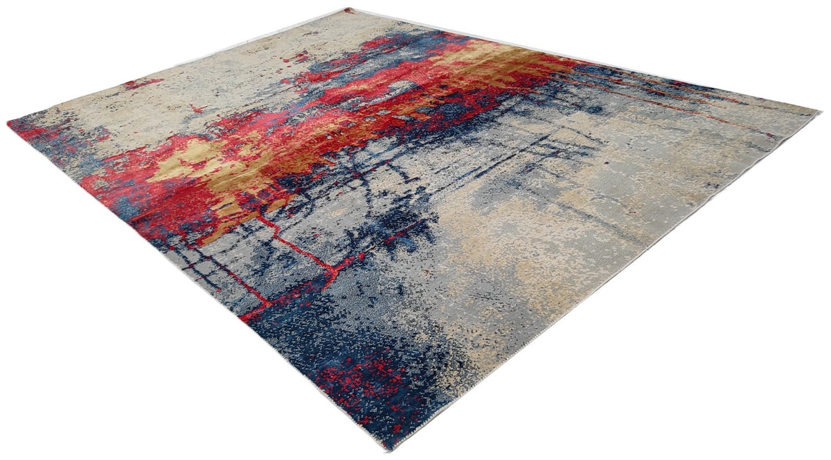 Golden path, A modern Indian carpet. (Alp 2405ex 241-101)