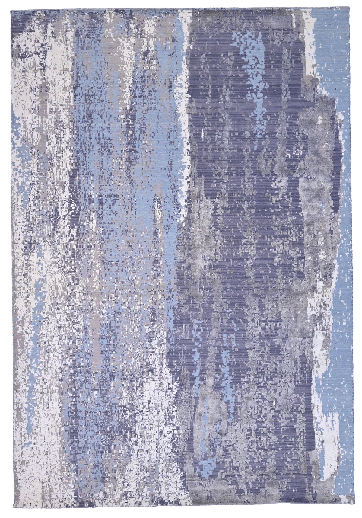 Divide; A modern rug.