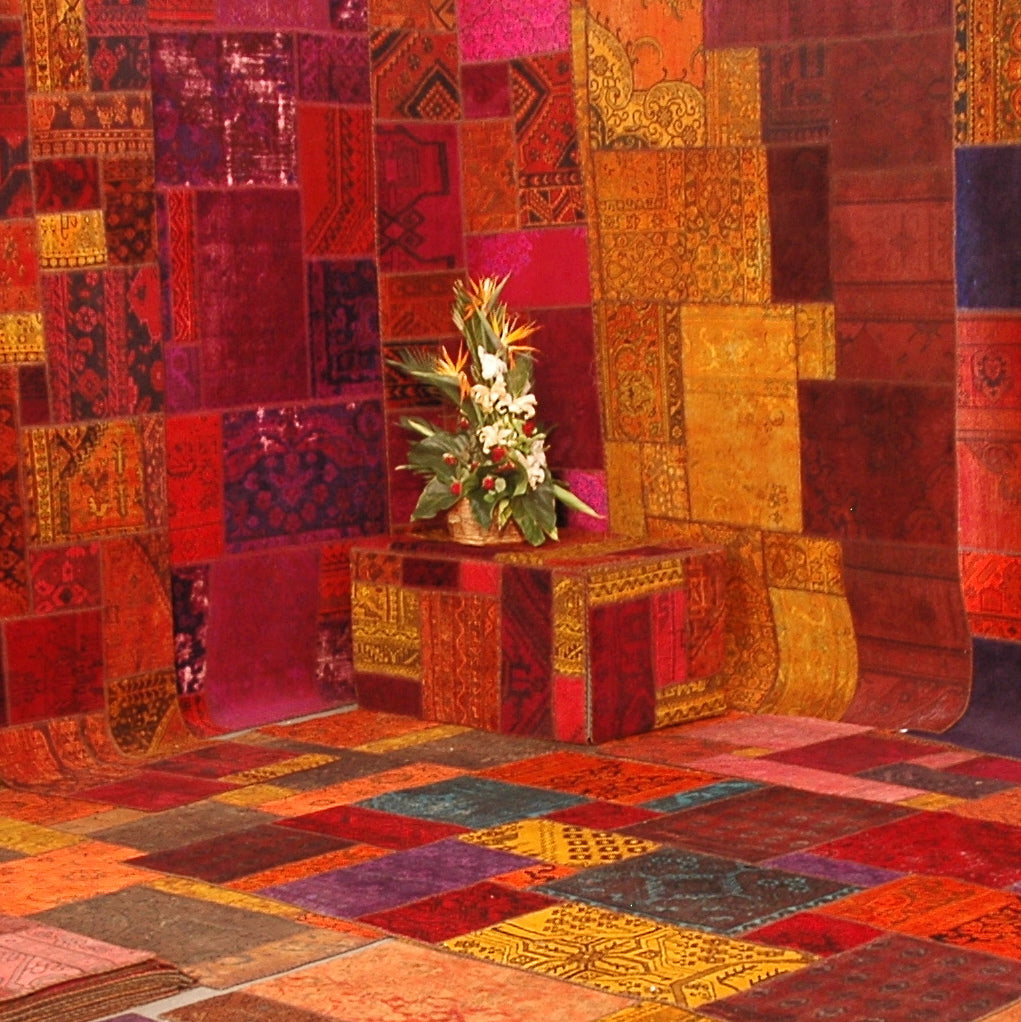 Modern and classic rugs.