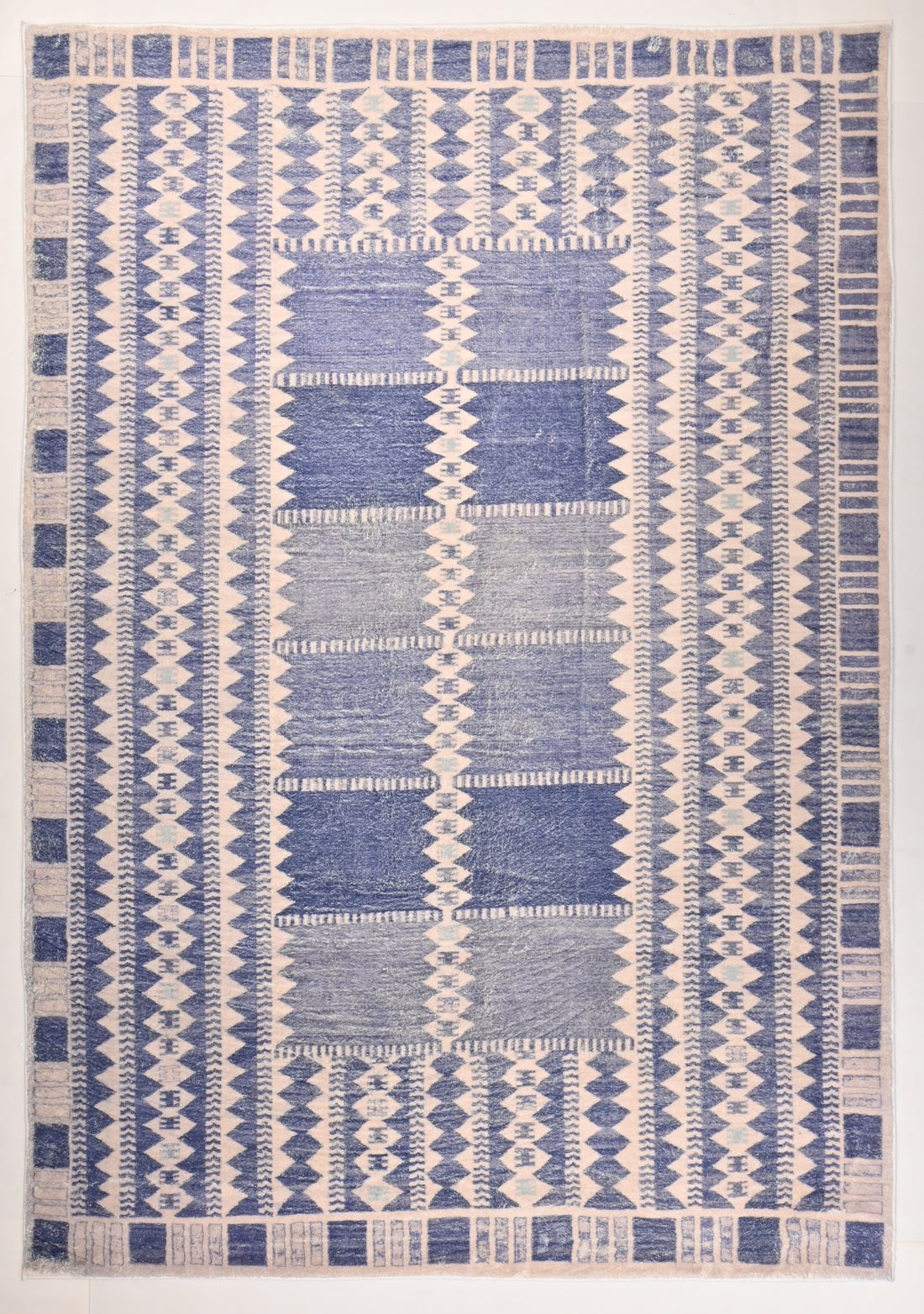 A contemporary modern rug in Nordic design