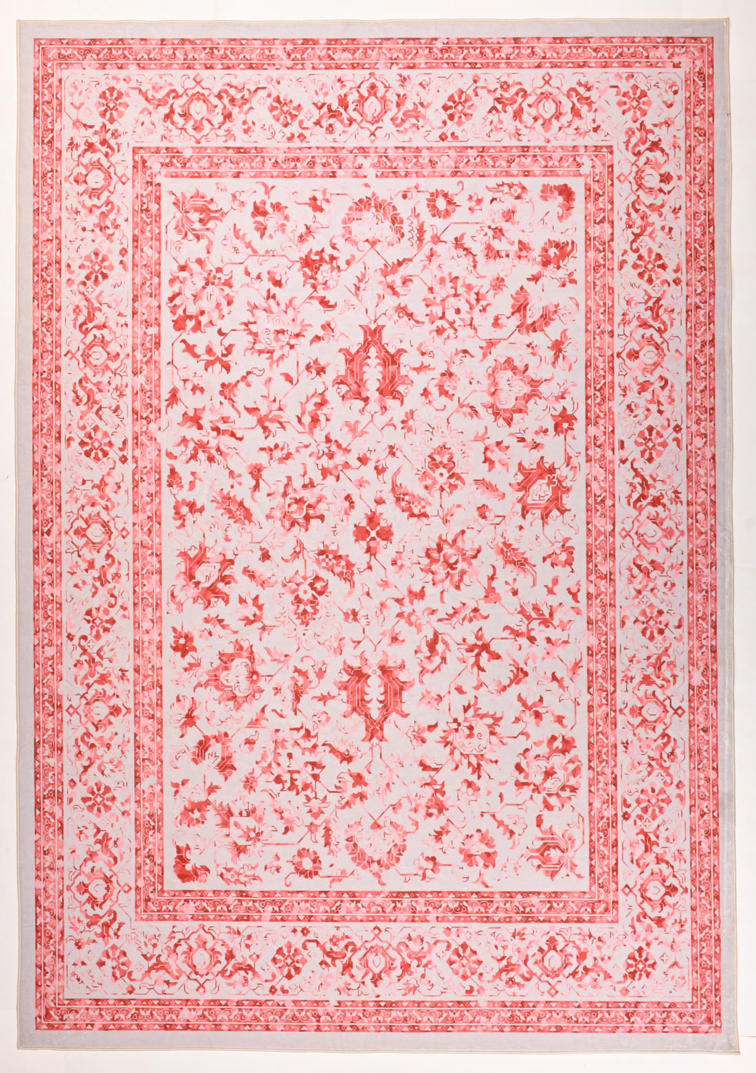 A contemporary modern rug in a transitional design