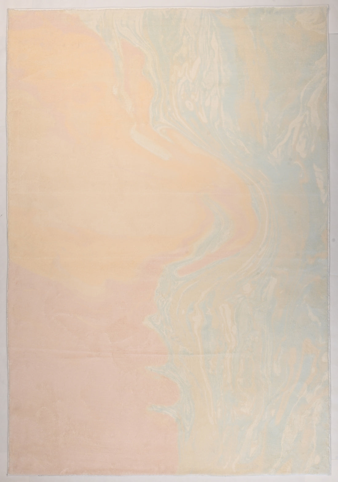 A contemporary modern rug in abstract design.