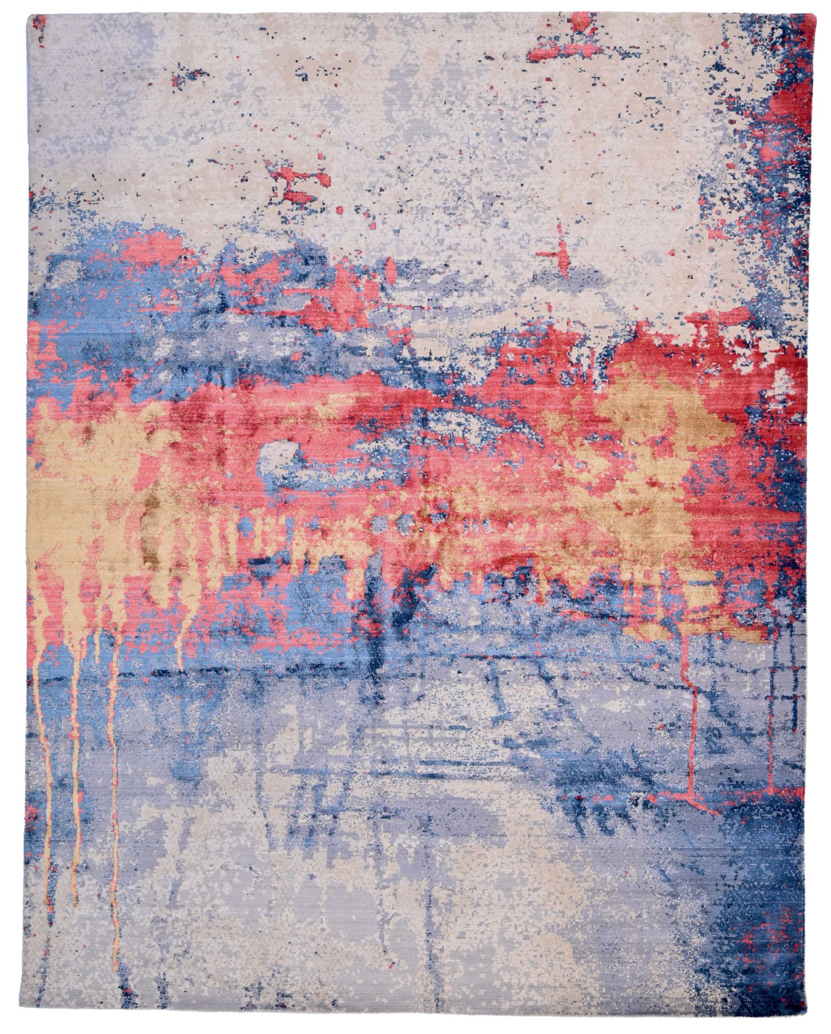 Golden path, A modern Indian carpet. (Alp 2405ex 241-101)