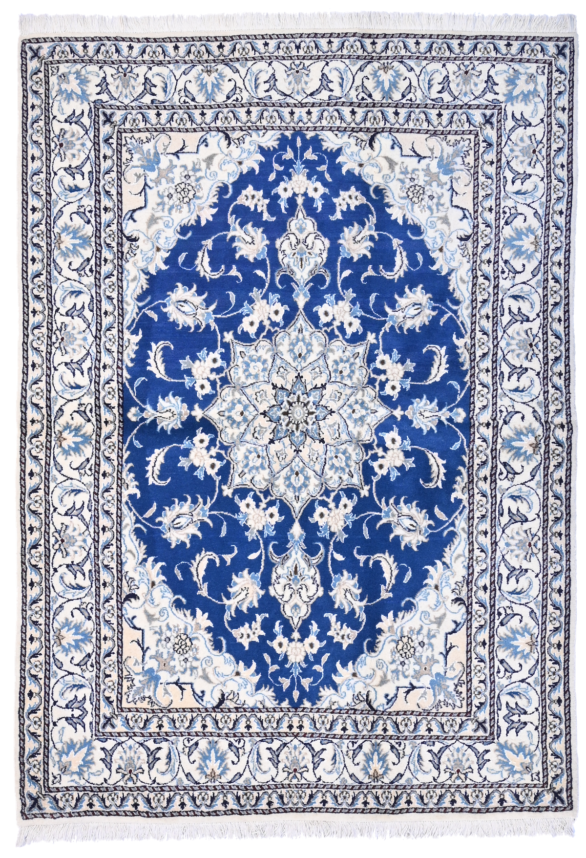 A Classic Persian Nain Carpet No 168346 210x151 Rugs Sg