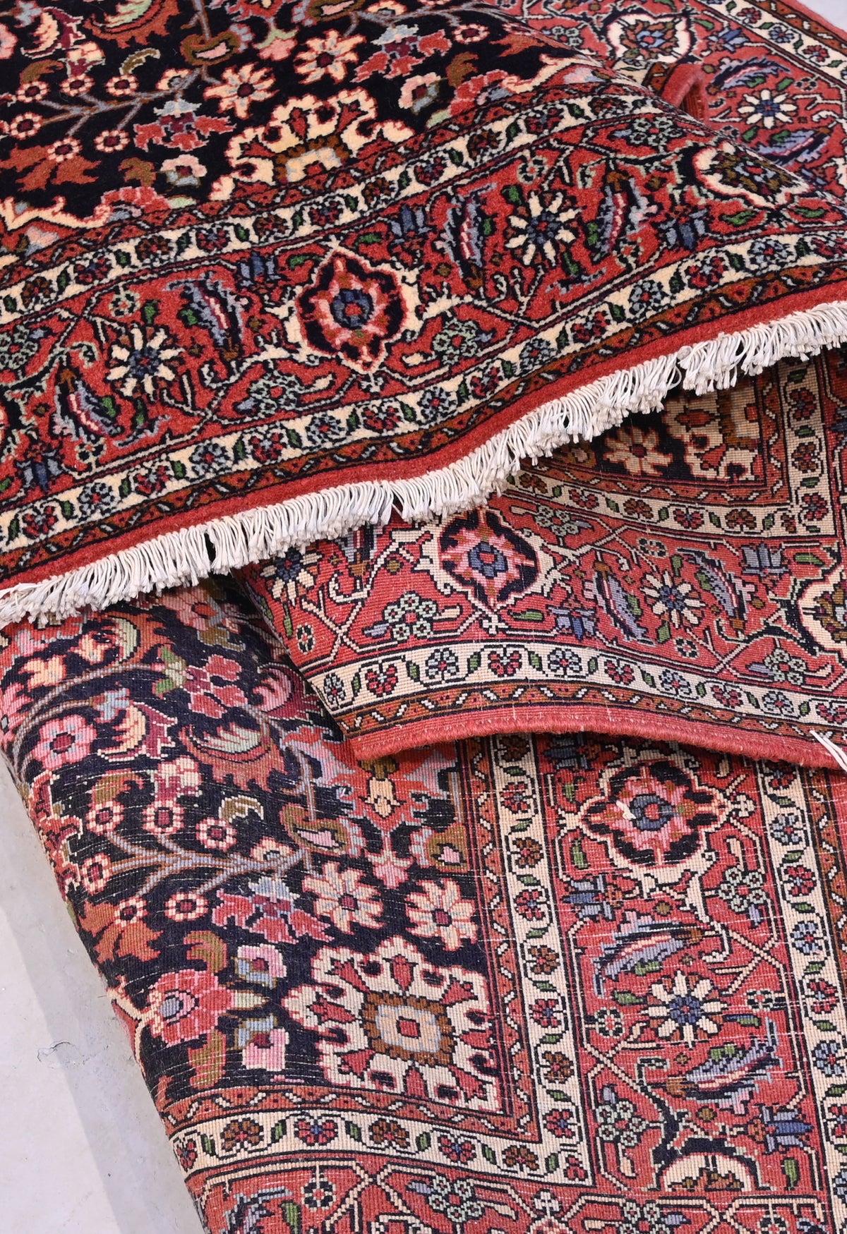 A Bijar design &quot;Iron&quot; Carpet Number 72617 (141x217cm)