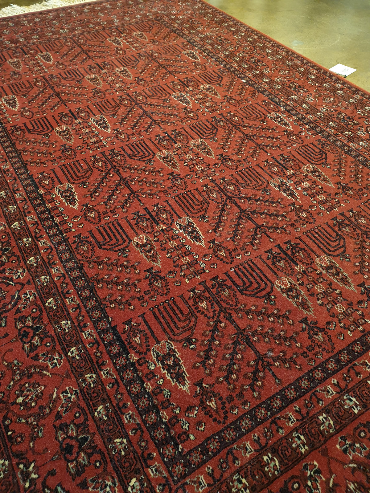 Boulevard, a rug in tribal design.