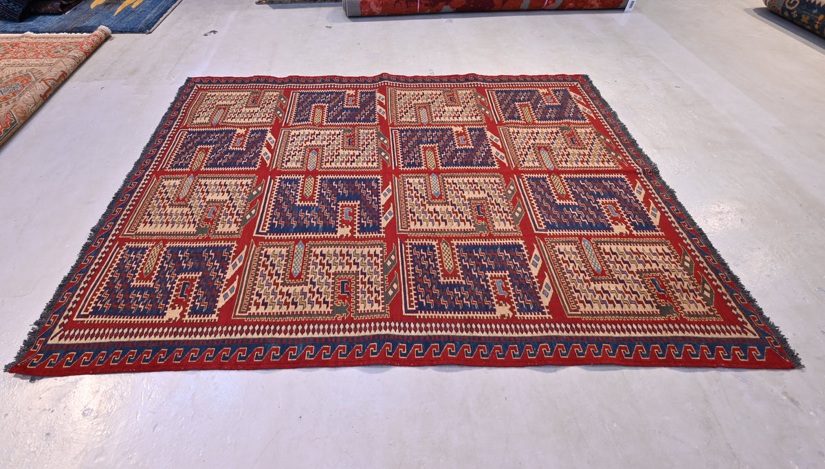 A Caucasian Sumak flat-weave Number 43705 (212x143cm)