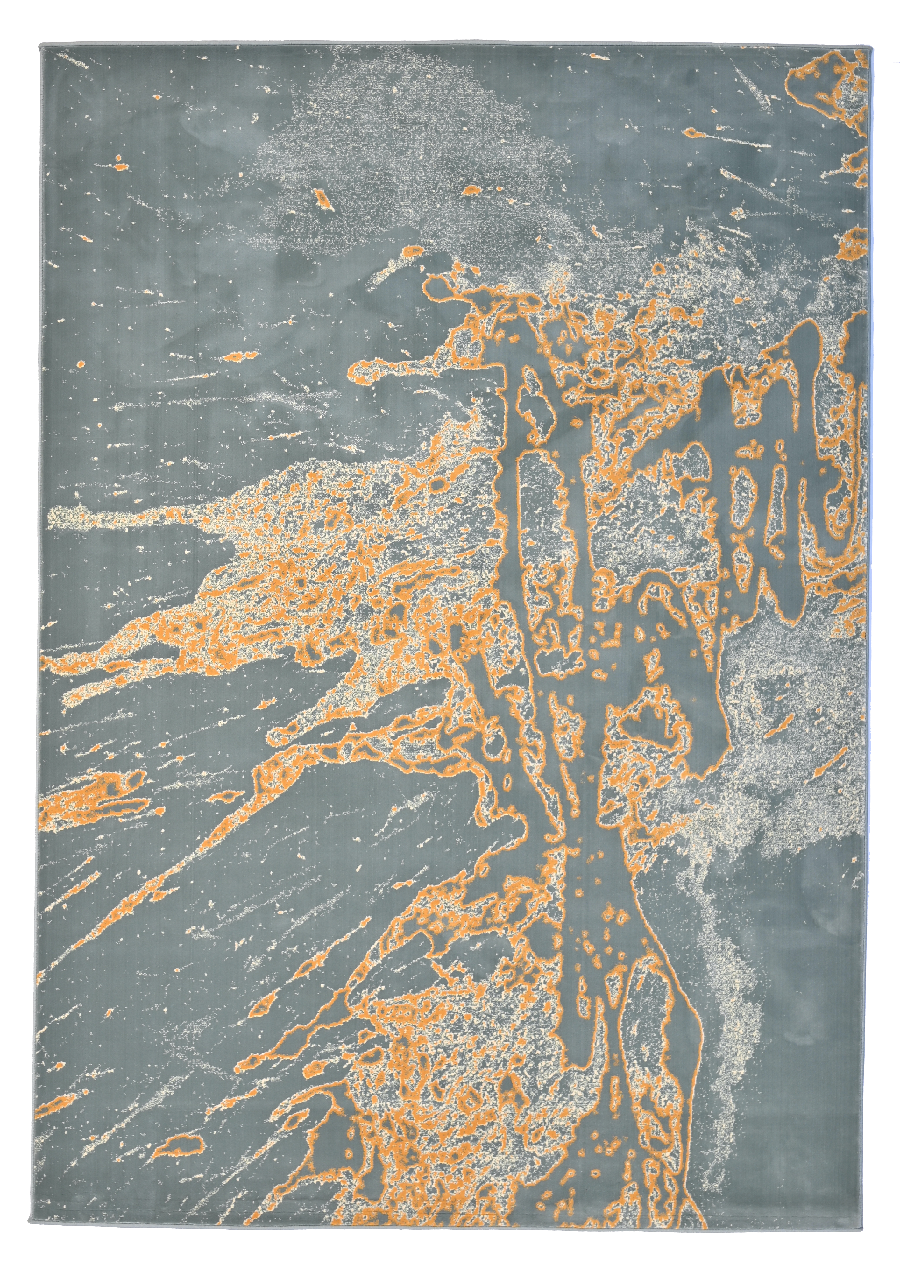 Deep Impact; A modern rug.