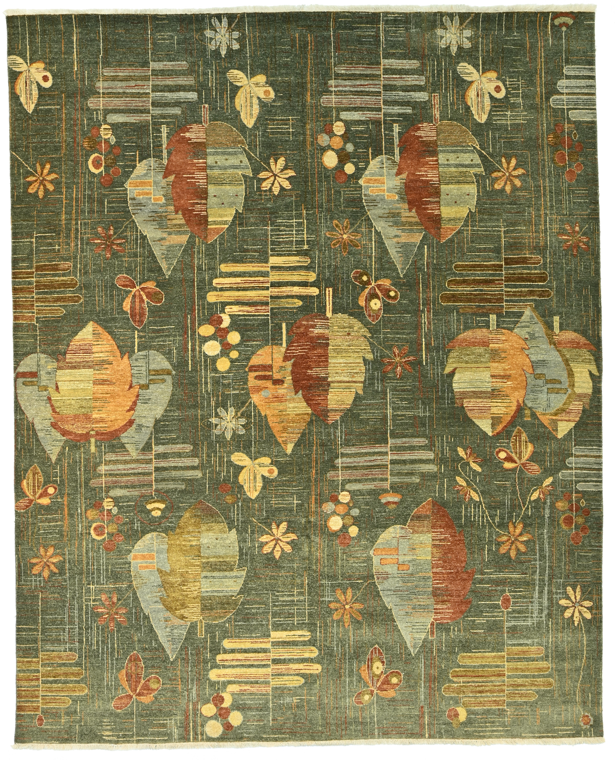 A modern handmade Jaipur rug  No. 45795