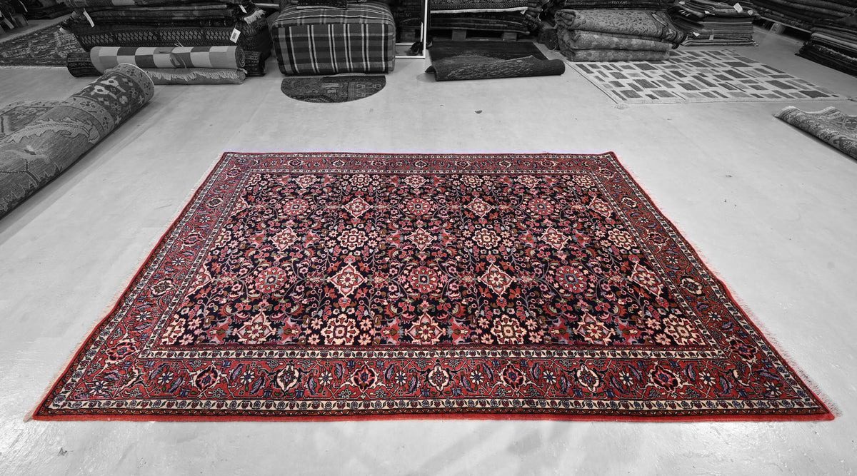 A Bijar design &quot;Iron&quot; Carpet Number 72617 (141x217cm)