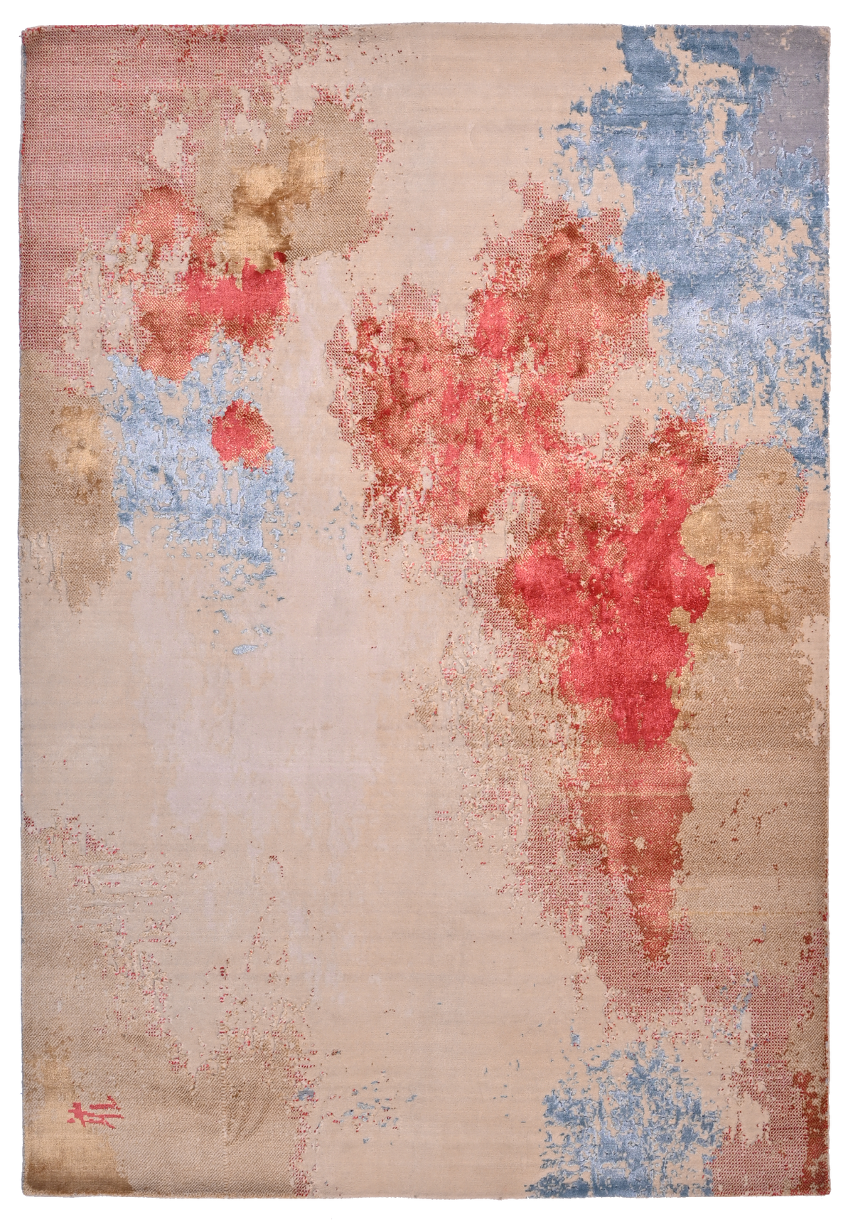 A modern rug (ALP2452EX-107-641)