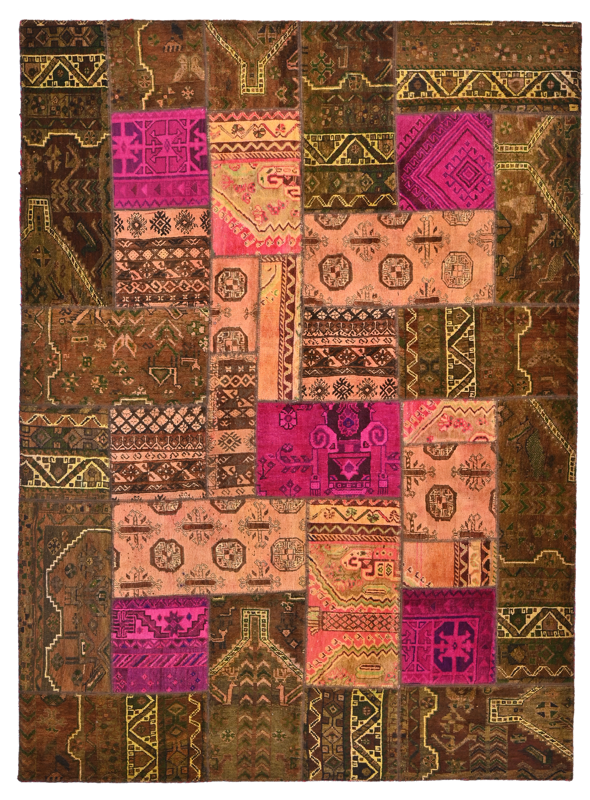 Persian Collage (patchwork rug) No. 515737 236x174cm