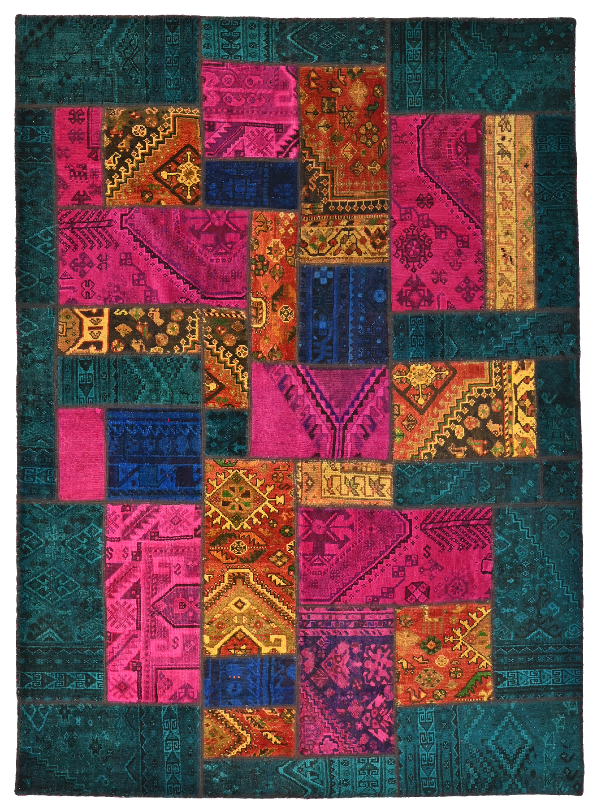 Persian Collage (patchwork rug) No. 517086 235x171cm
