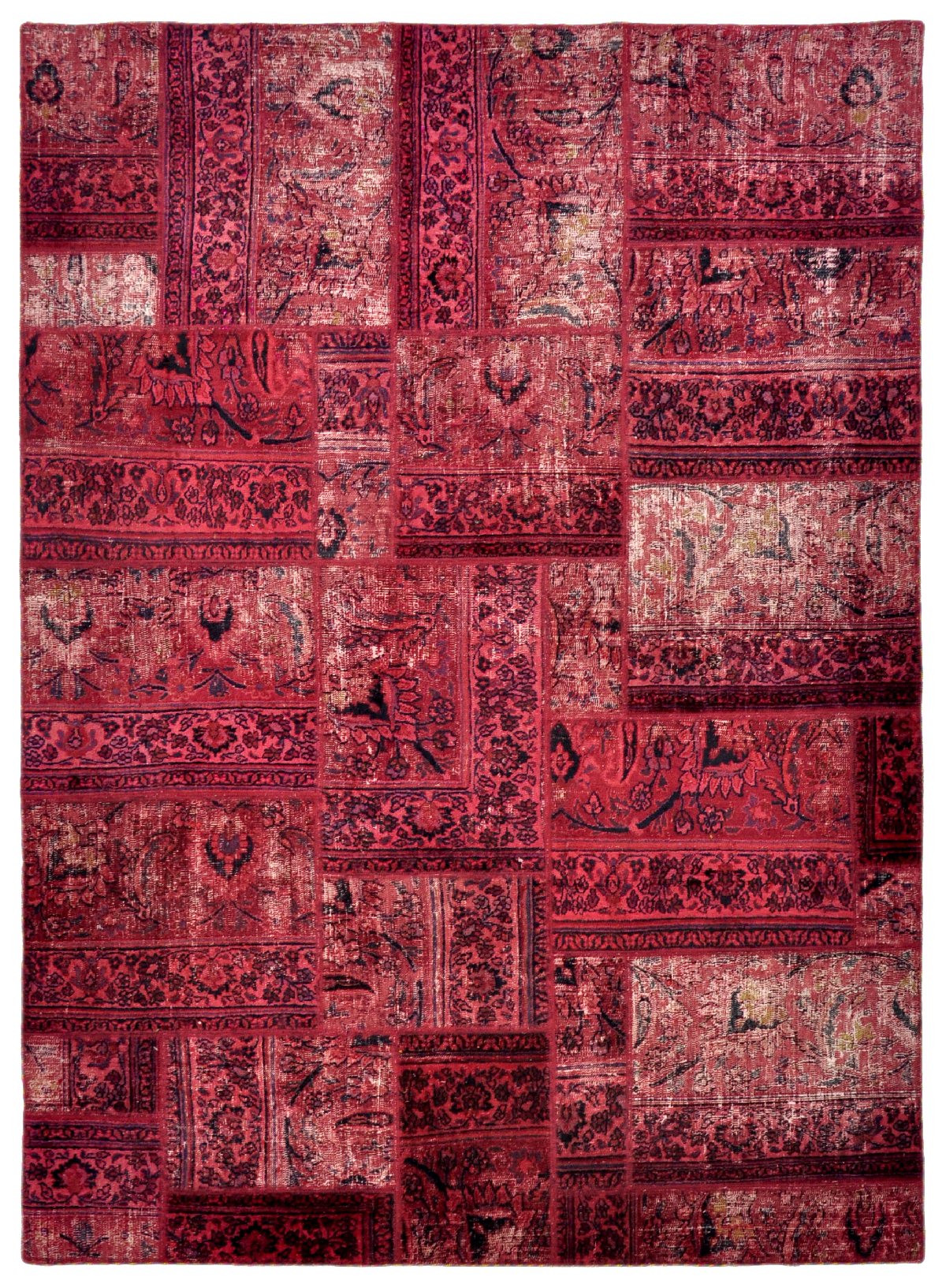 Persian Collage (patchwork rug) No. 518966 230x175cm