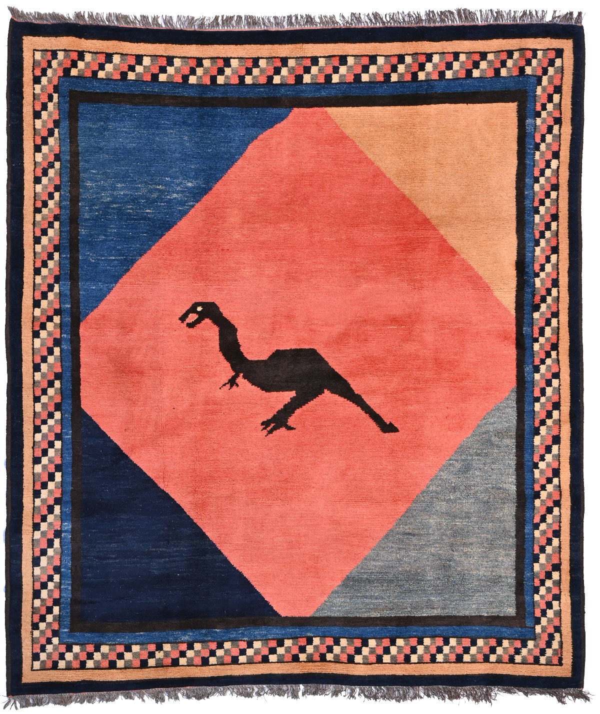 An unusual rug, No. 52427 (170x150cm)