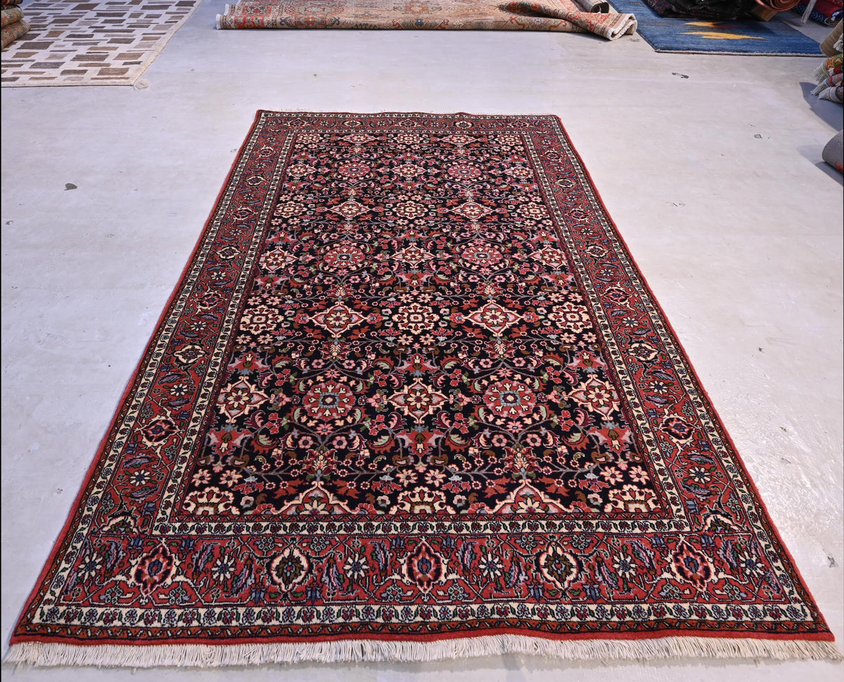 A Bijar design &quot;Iron&quot; Carpet Number 72617 (141x217cm)