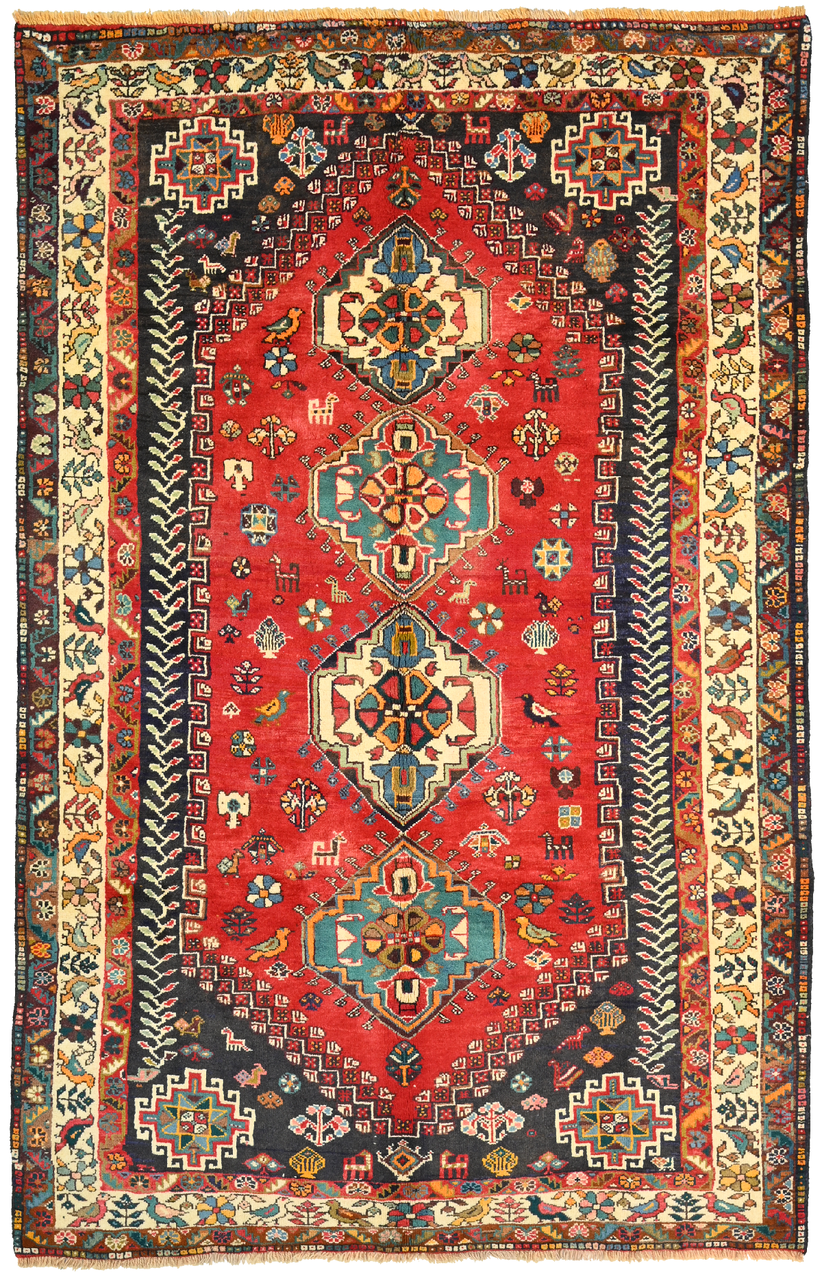 A tribal Qashghai No. 65023 270x174cm