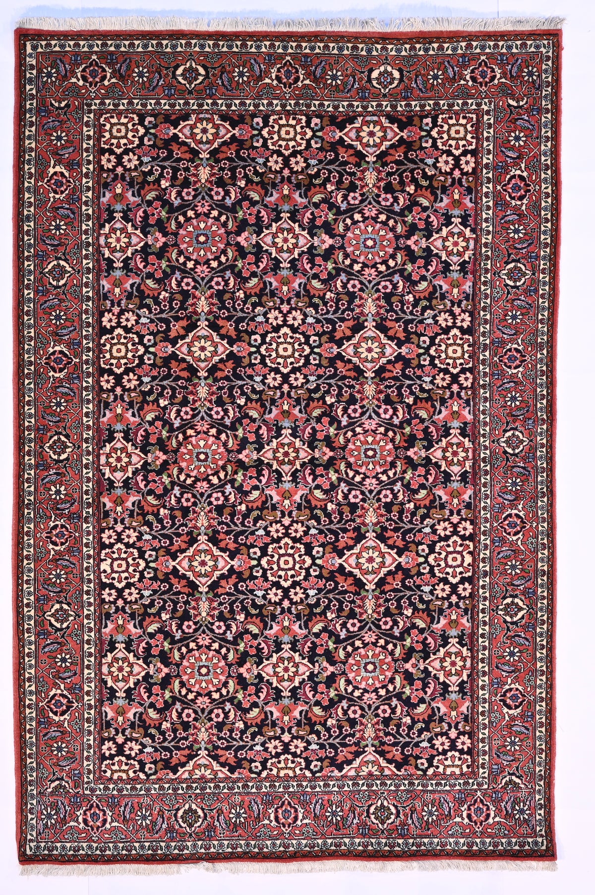 A Bijar design &quot;Iron&quot; Carpet Number 72617 (141x217cm)