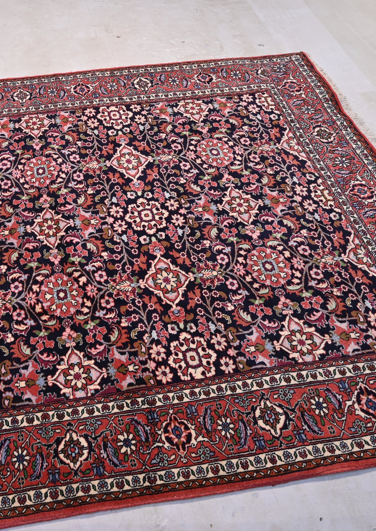 A Bijar design &quot;Iron&quot; Carpet Number 72617 (141x217cm)