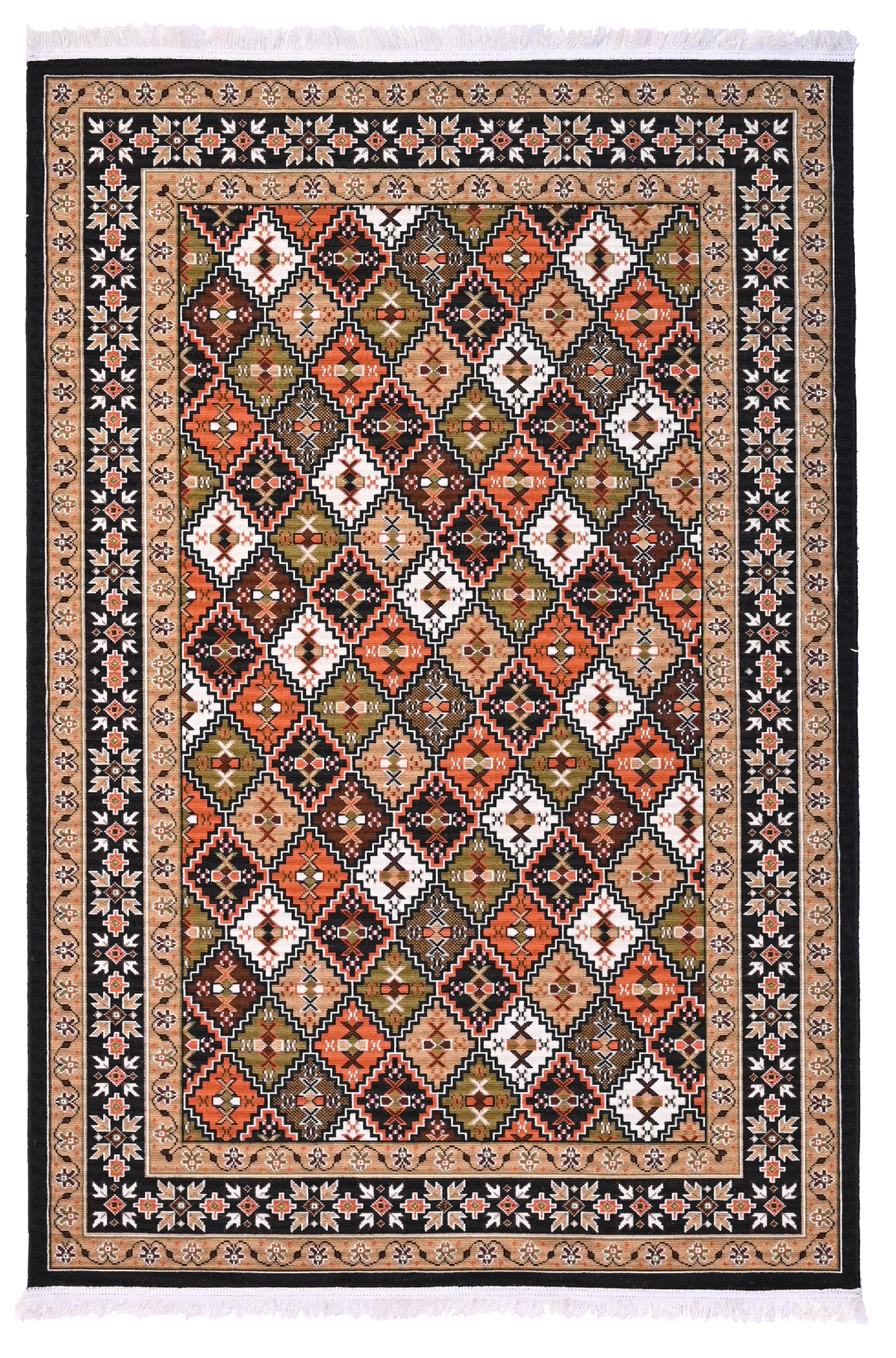 Libra, a rug in nomadic design