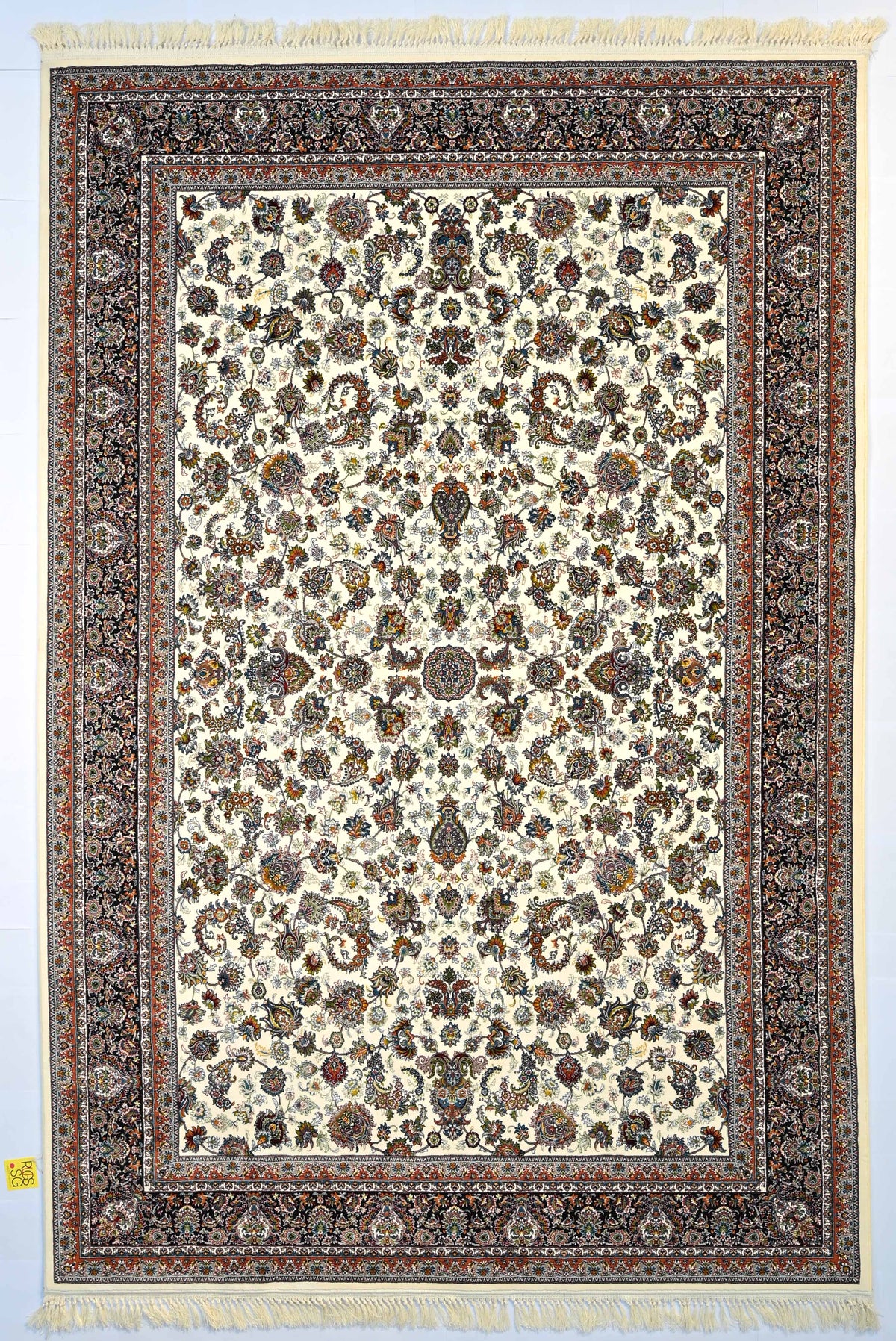 Lace, an allover design rug.