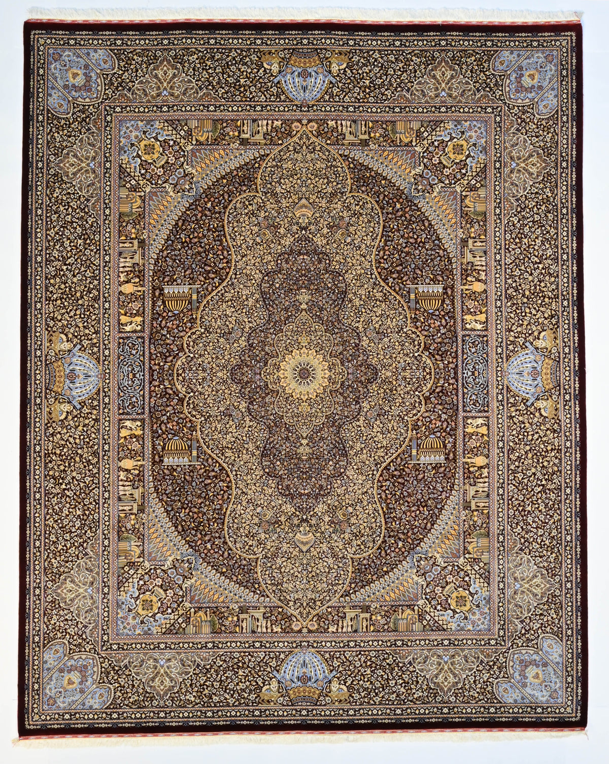 Metropolis Rug Metropolis, A fine Persian classic design carpet. - RUGS.SG