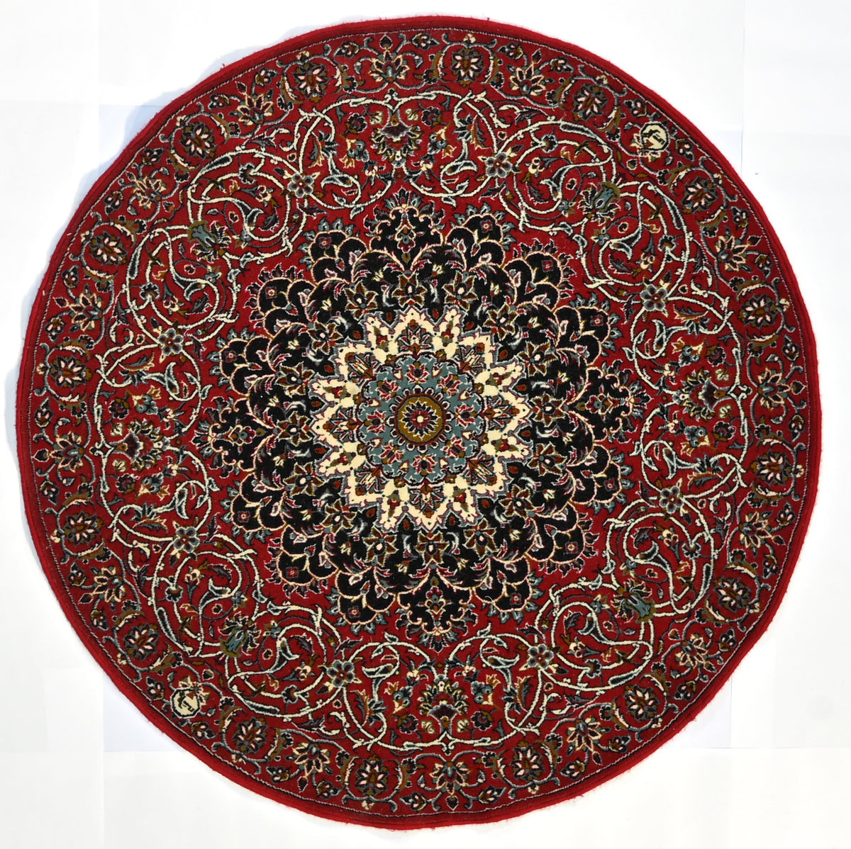 Rotunda Legacy, A round rug.