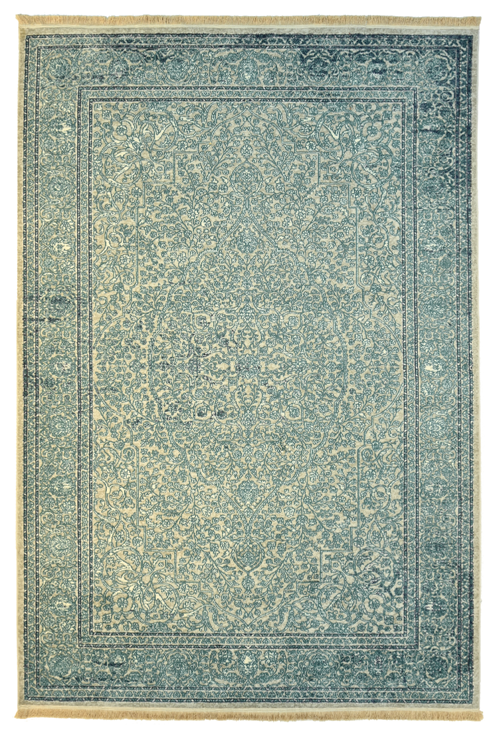 Haji jalili; A transitional carpet.