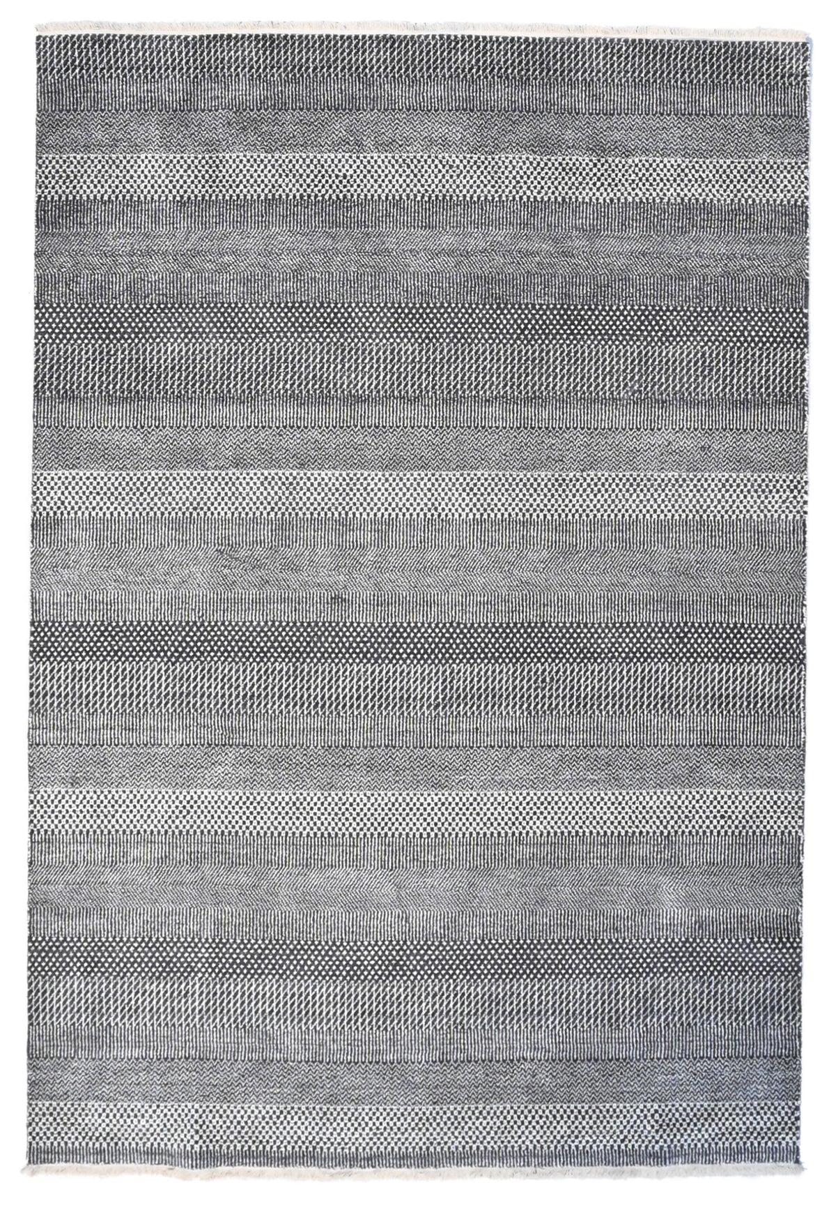 Charcoal, a modern carpet. (GRS-98-10)