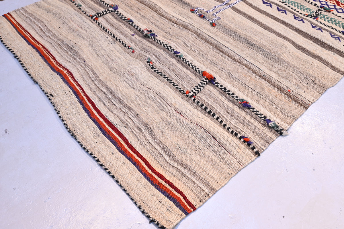 An opened Qashghai grain sack Number, 166157